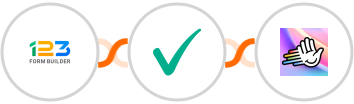 123FormBuilder + Verificaremails + HeyReach(In Review) Integration