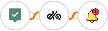 EasyPractice + Eko + Push by Techulus Integration