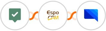 EasyPractice + EspoCRM + GatewayAPI SMS Integration