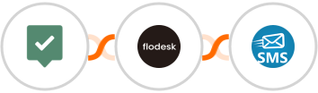 EasyPractice + Flodesk + sendSMS Integration
