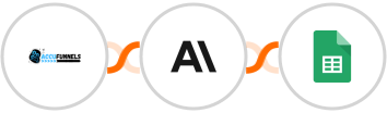 AccuFunnels + Anthropic (Claude) + Google Sheets Integration