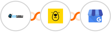 AccuFunnels + Bannerbear + Google My Business Integration