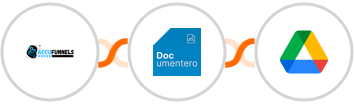AccuFunnels + Documentero + Google Drive Integration