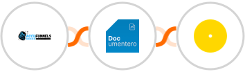 AccuFunnels + Documentero + Uploadcare Integration