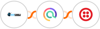 AccuFunnels + Emailable + Twilio Integration