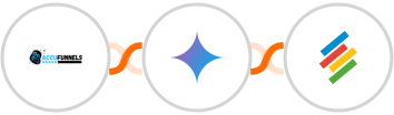 AccuFunnels + Gemini AI + Stackby Integration