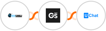 AccuFunnels + GitScrum   + UChat Integration
