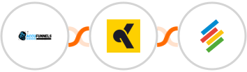 AccuFunnels + KrosAI + Stackby Integration