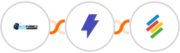 AccuFunnels + Straico + Stackby Integration