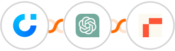 Activechat + ChatGPT + Rows Integration