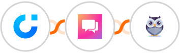Activechat + ClickSend SMS + Chatforma Integration