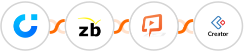 Activechat + ZeroBounce + JetWebinar + Zoho Creator Integration