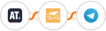 ActiveTrail + Clearout + Telegram Integration