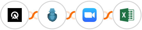 Acuity Scheduling + Bouncer + Zoom + Microsoft Excel Integration