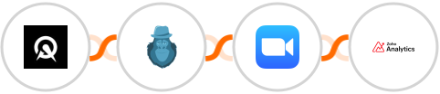 Acuity Scheduling + Bouncer + Zoom + Zoho Analytics Integration