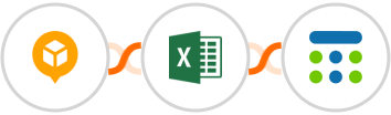 AfterShip + Microsoft Excel + Teamup Calendar Integration