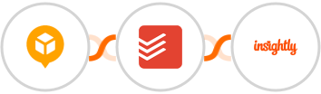 AfterShip + Todoist + Insightly Integration