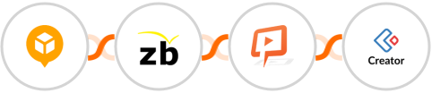 AfterShip + ZeroBounce + JetWebinar + Zoho Creator Integration