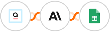 AIDA Form + Anthropic (Claude) + Google Sheets Integration