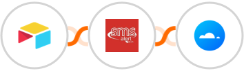 Airtable + SMS Alert + Mailercloud Integration