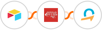 Airtable + SMS Alert + Quentn Integration