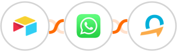 Airtable + WhatsApp + Quentn Integration