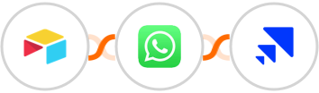 Airtable + WhatsApp + Saleshandy Integration