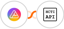 AITable.ai + HTML/CSS to Image Integration