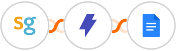 Alchemer (SurveyGizmo) + Straico + Google Docs Integration