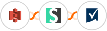 Amazon S3 + Short.io + Smartsheet Integration