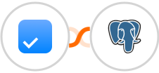 Any.do + PostgreSQL Integration