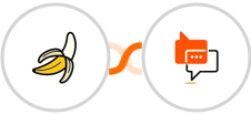 BananaShop + SMS Online Live Support Integration