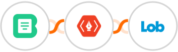 Basin + thanks.io + Lob Integration