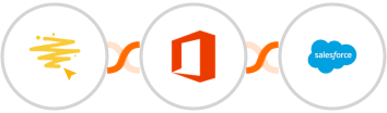 BeeLiked + Microsoft Office 365 + Salesforce Integration