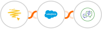 BeeLiked + Salesforce + WA.Team Integration