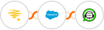 BeeLiked + Salesforce + WhatsGrow Integration