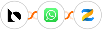 BlankBlocks + WhatsApp + Zenler Integration