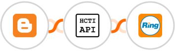 Blogger + HTML/CSS to Image + RingCentral Integration