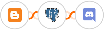 Blogger + PostgreSQL + Discord Integration