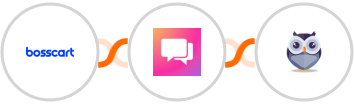 Bosscart + ClickSend SMS + Chatforma Integration