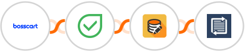 Bosscart + Flowlu + Data Modifier + Phaxio Integration