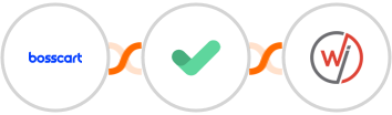 Bosscart + MailerCheck + WebinarJam Integration