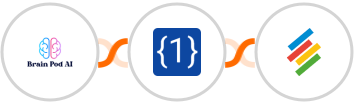 Brain Pod AI + OneSimpleApi + Stackby Integration