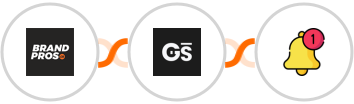 BrandPros + GitScrum   + Push by Techulus Integration