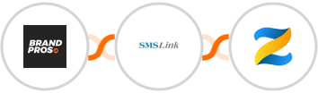 BrandPros + SMSLink  + Zenler Integration