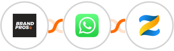 BrandPros + WhatsApp + Zenler Integration