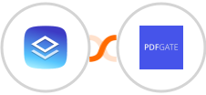 Brizy Cloud + PDFGate Integration