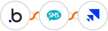 Bubble + Burst SMS + Saleshandy Integration