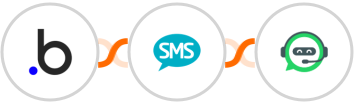 Bubble + Burst SMS + WhatsRise Integration