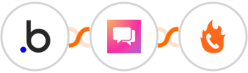 Bubble + ClickSend SMS + PhoneBurner Integration